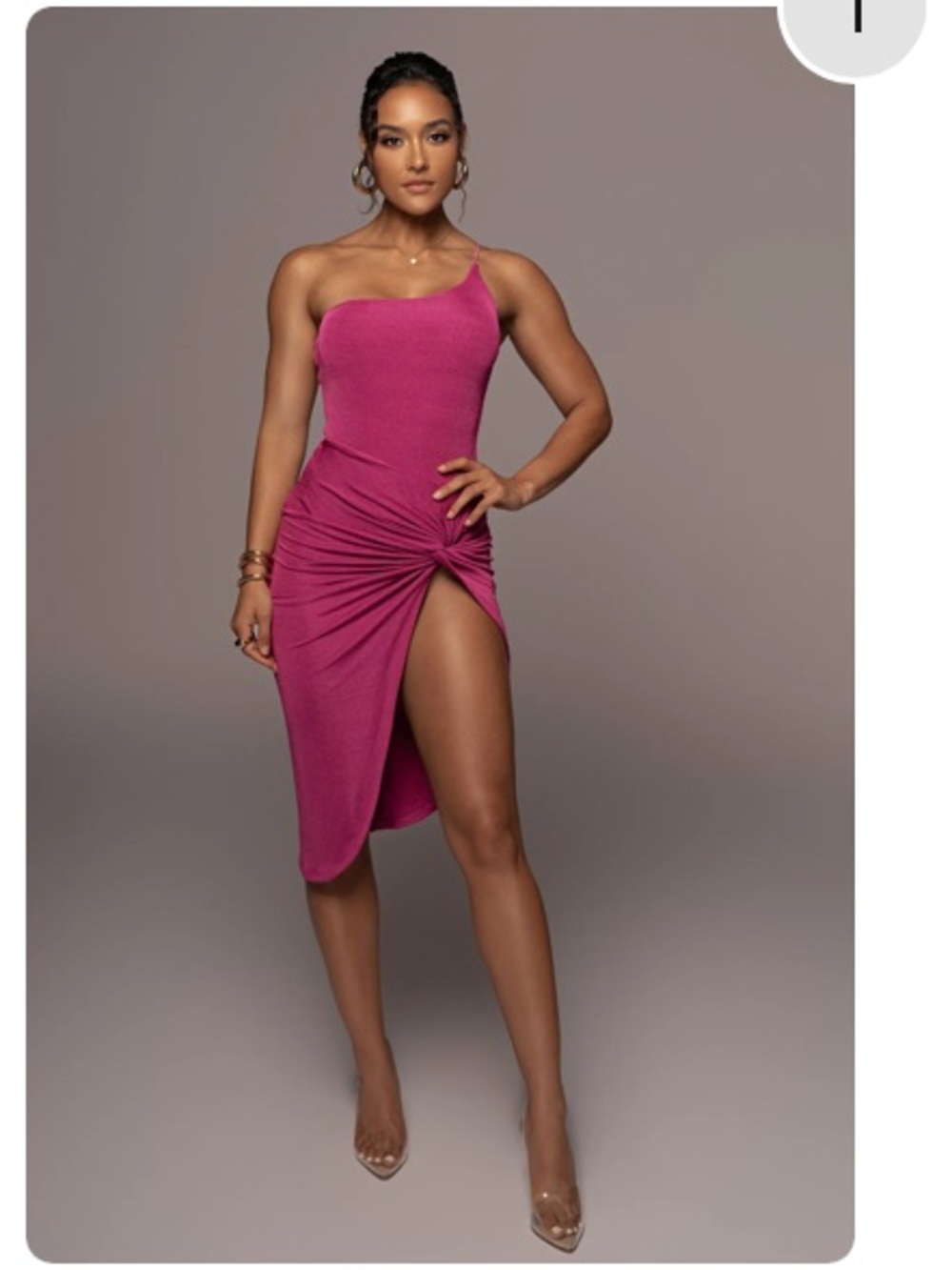 JLUXLABEL Pecan Two-Piece Skirt Set - Fuchsia